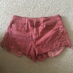 American eagle denim shorts